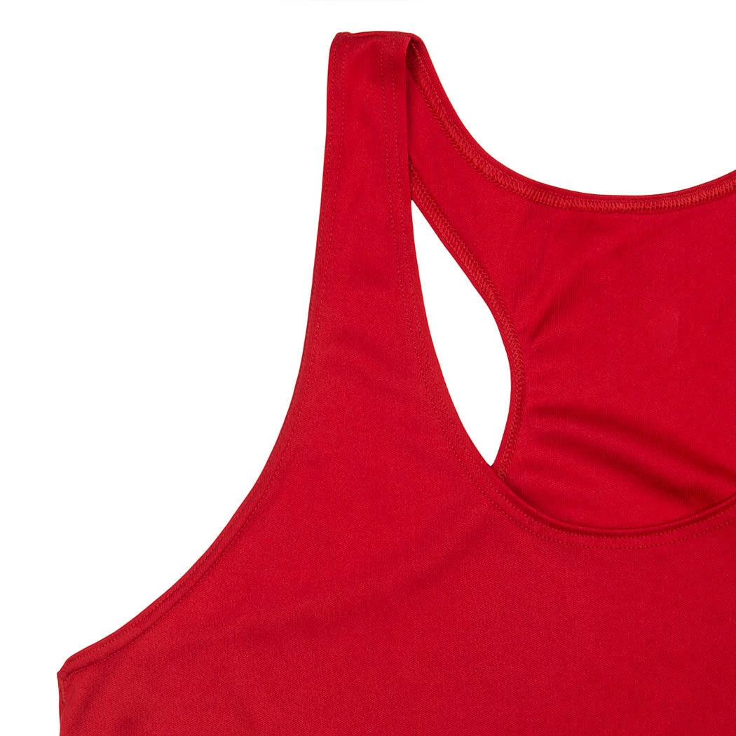Women's Racerback Performance Tank Top - Run Heart - Image 5