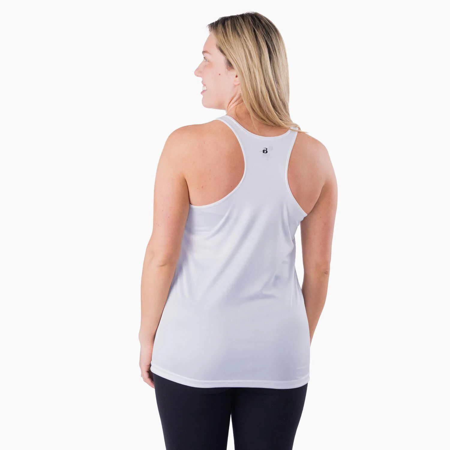 Women's Racerback Performance Tank Top - Patriotic Run - Image 3
