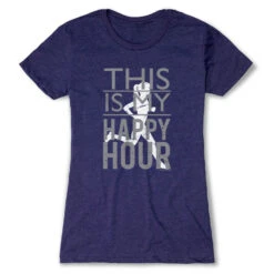 Women's Everyday Runners Tee This Is My Happy Hour