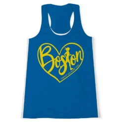 Women's Performance Tank Top - Love The Run Boston 26.2