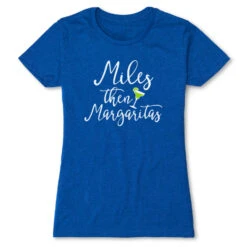 Women's Everyday Runners Tee - Miles Then Margaritas
