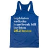 Women's Racerback Performance Tank Top - Run Mantra - Boston