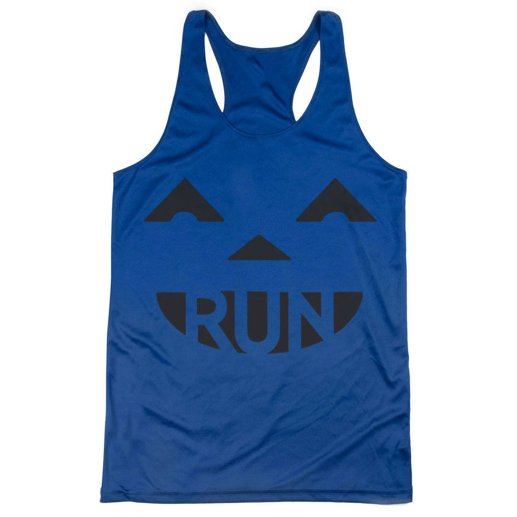 Women's Racerback Performance Tank Top - Pumpkin Run - Image 8