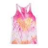 Women's Performance Tank Top - Heart With Runners Tie-Dye