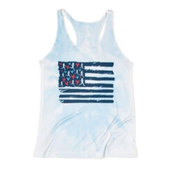 Women's Performance Tank Top - United States Of Runners Tie-Dye