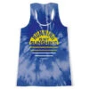 Women's Performance Tank Top - Running Is My Sunshine Tie-Dye