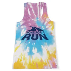 Women's Performance Tank Top - Gone For A Run® Logo Tie-Dye