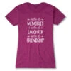 Women's Everyday Runners Tee - Miles Of Friendship Mantra