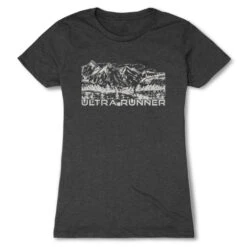 Women's Everyday Runners Tee - Ultra Runner Sketch