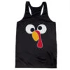 Women's Running Racerback Performance Tank Top - Goofy Turkey