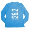 Women's Long Sleeve Tech Tee - 26.2 Marathon Vertical
