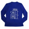 Women's Long Sleeve Tech Tee - Smile Every Mile