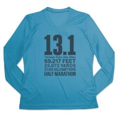 Women's Long Sleeve Tech Tee - 13.1 Math Miles