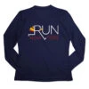 Women's Long Sleeve Tech Tee - Let's Run Now Gobble Later