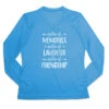 Women's Long Sleeve Tech Tee - Miles Of Friendship Mantra