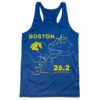 Women's Racerback Performance Tank Top - Boston Route