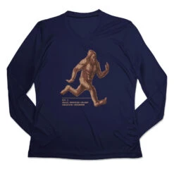 Women's Long Sleeve Tech Tee - Trail Running Champ