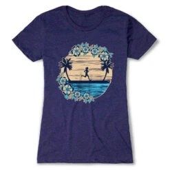 Women's Everyday Runners Tee - Beach Runner Girl