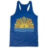 Women's Racerback Performance Tank Top - Here Comes The Sun