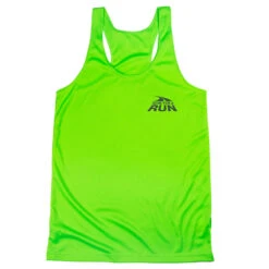 Women's Racerback Performance Tank Top - Gone For A Run® Logo - Mini