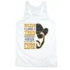 Women's Racerback Performance Tank Top - Finish Line Cowboy