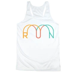 Women's Racerback Performance Tank Top - Synergy Run