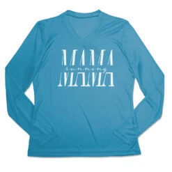Women's Long Sleeve Tech Tee - Running Mama