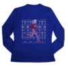 Women's Long Sleeve Tech Tee - Heart Sweater Run