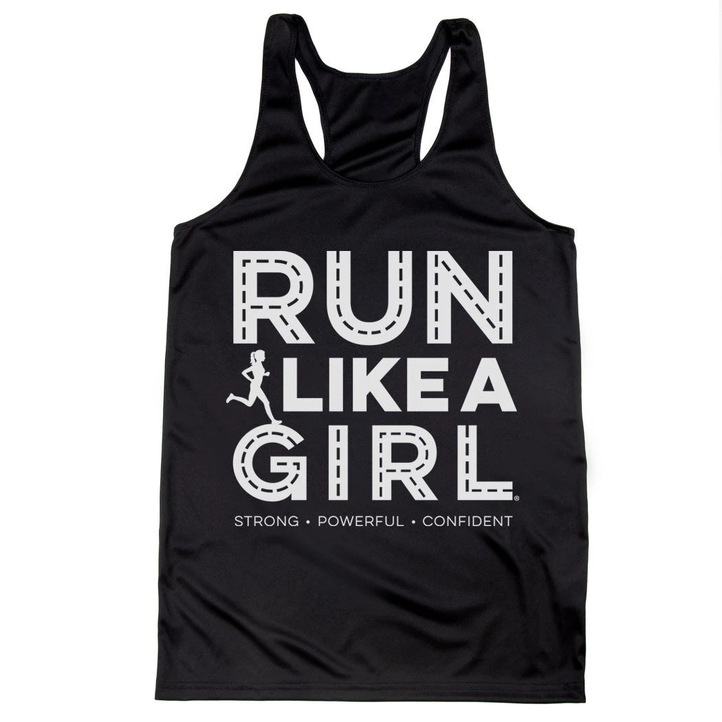Women's Racerback Performance Tank Top - Run Like A Girl® Road - Image 5