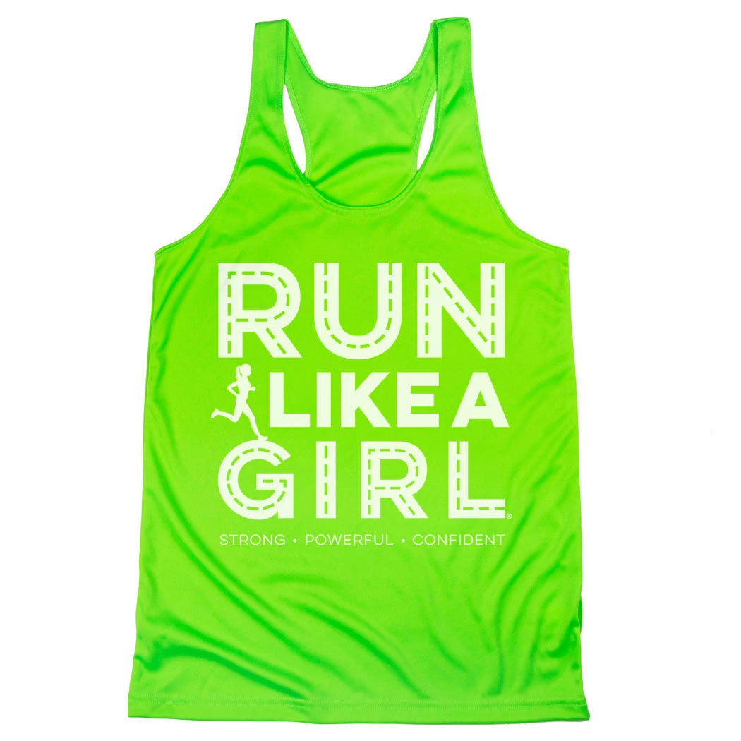 Women's Racerback Performance Tank Top - Run Like A Girl® Road - Image 6